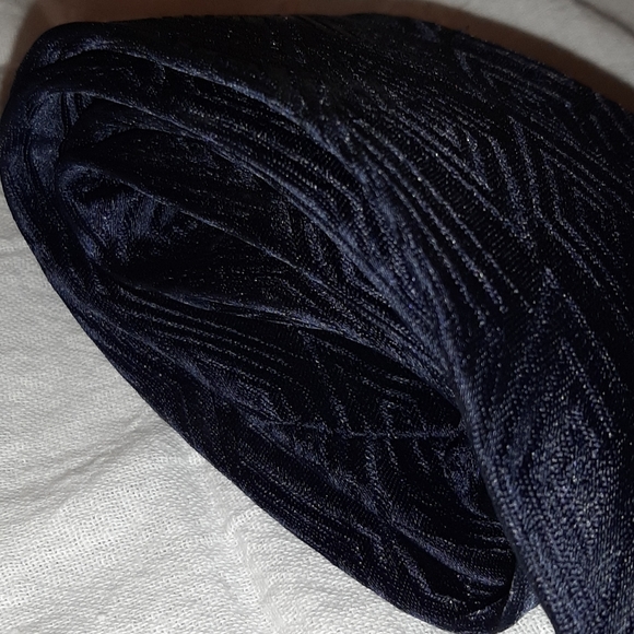 Vintage navy blue tie - Picture 3 of 6